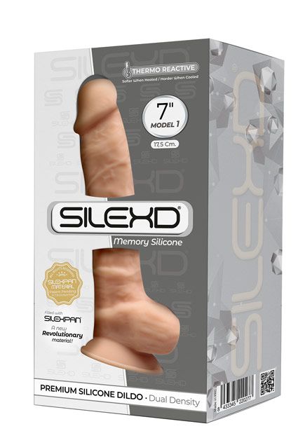 Dildo Thermo réactif: 7" Model 1