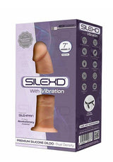 Vibrating 7" Double Density Dildo