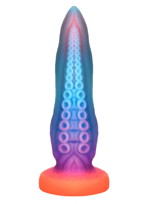 Tenta-Cock Glow-in-the-Dark Silicone Dildo | Creature Cocks XR Brands