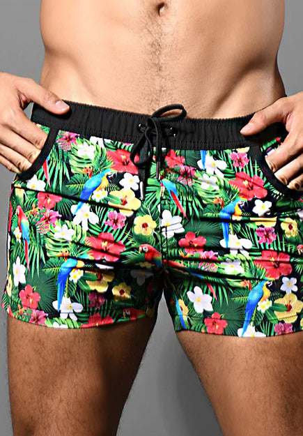 Tropical Birds Swim-shorts