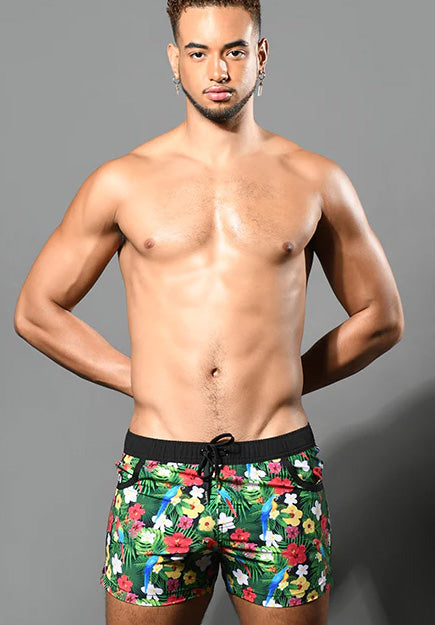 Tropical Birds Swim-shorts