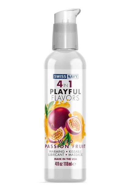 4 in 1 Poppin Wild Wild Passion Fruit Lube/Massage