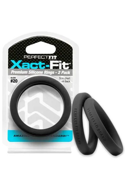 Xact-Fit Premium Silicone C-Rings (#20)